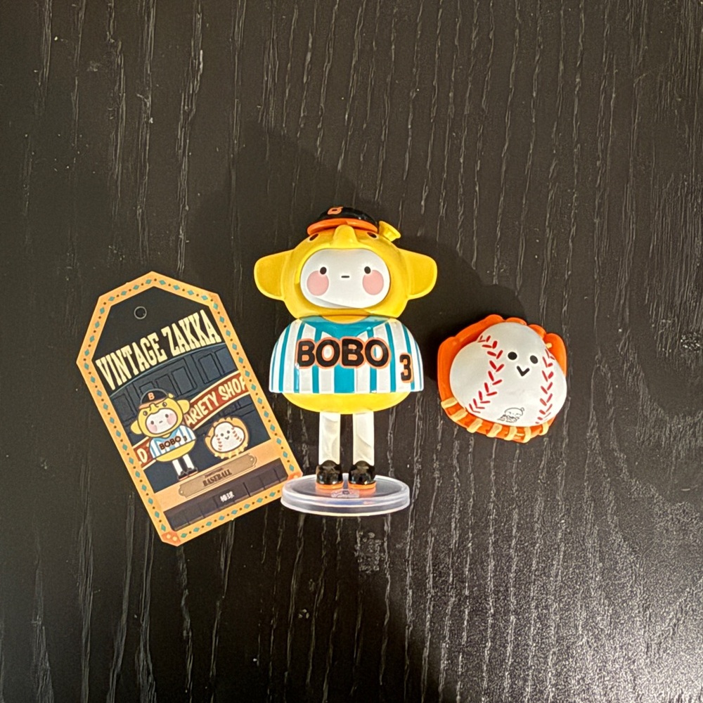 Pop Mart Bobo & Coco Vintage Zakka "Baseball"